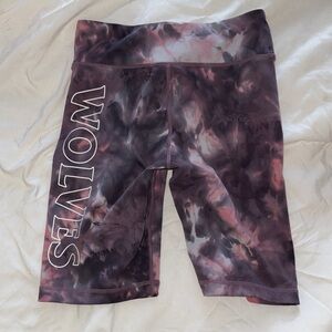 Darc Sport Wolves Tie-Dye Bike Shorts